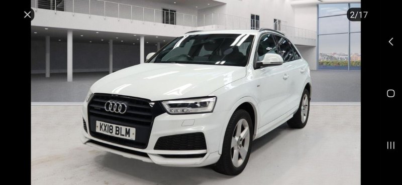 AUDI Q3 2.0 TDI S line Edition quattro Euro 6 (s/s) 5dr